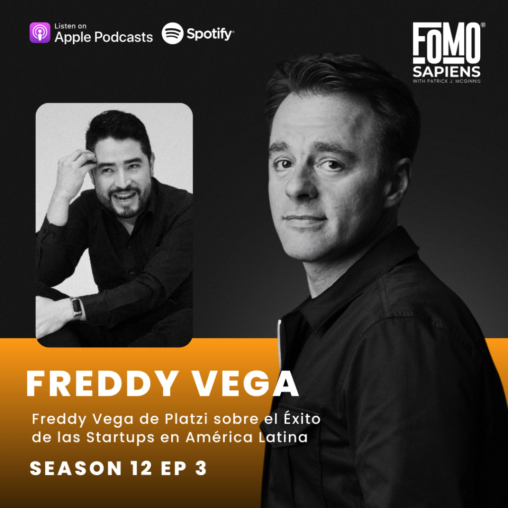 Freddy Vega de Platzi en FOMO Sapiens