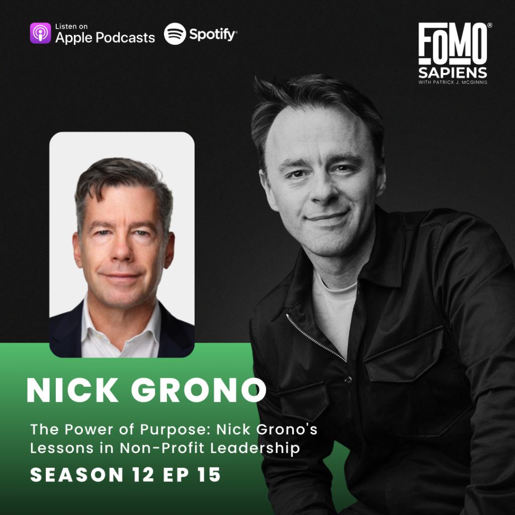 Nick Grono on FOMO Sapiens