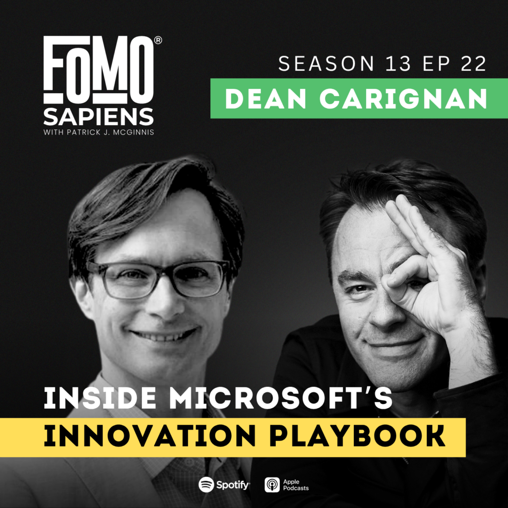 Dean Carignan on FOMO Sapiens